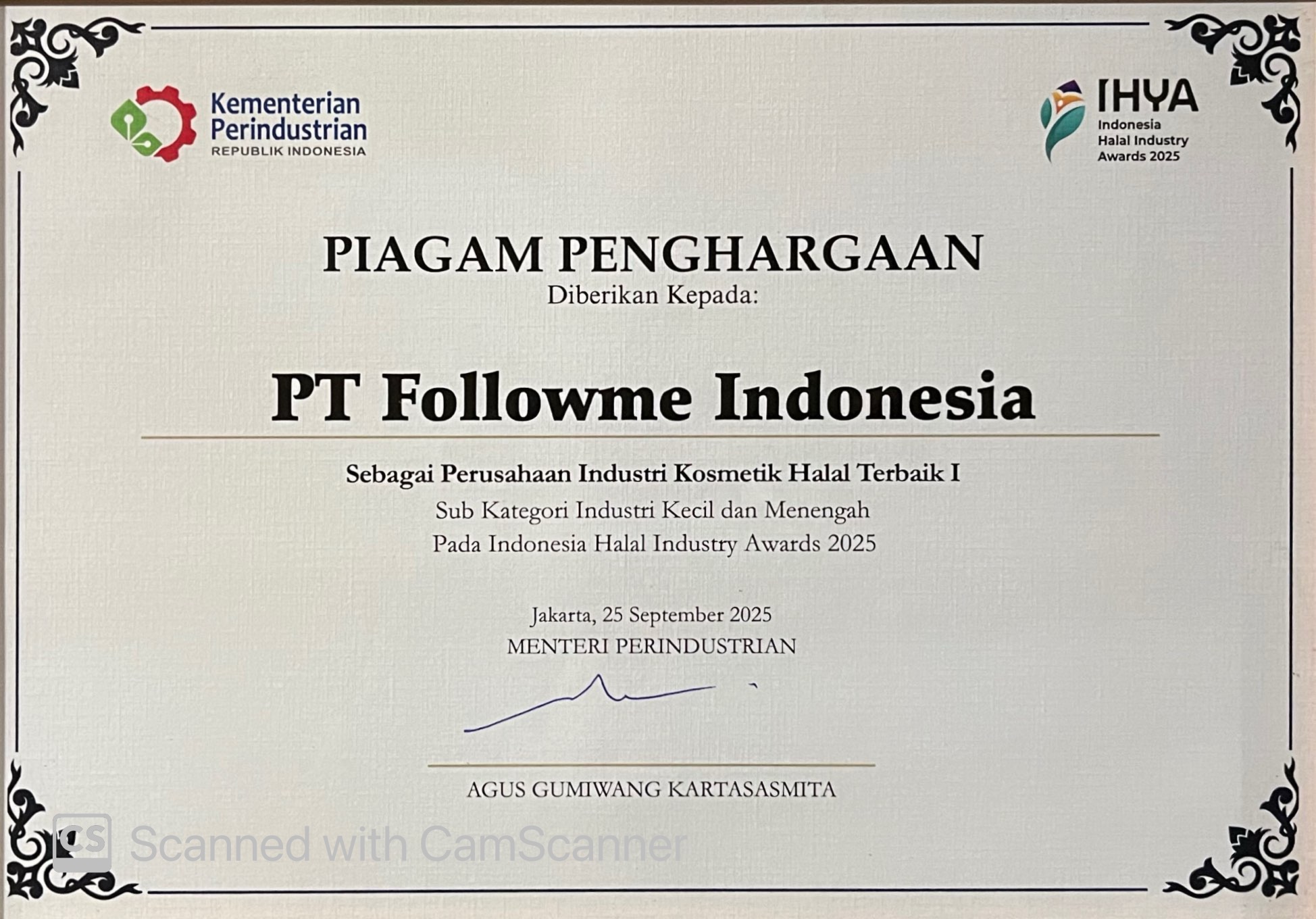 Indonesia Halal Industry Awards 2025
